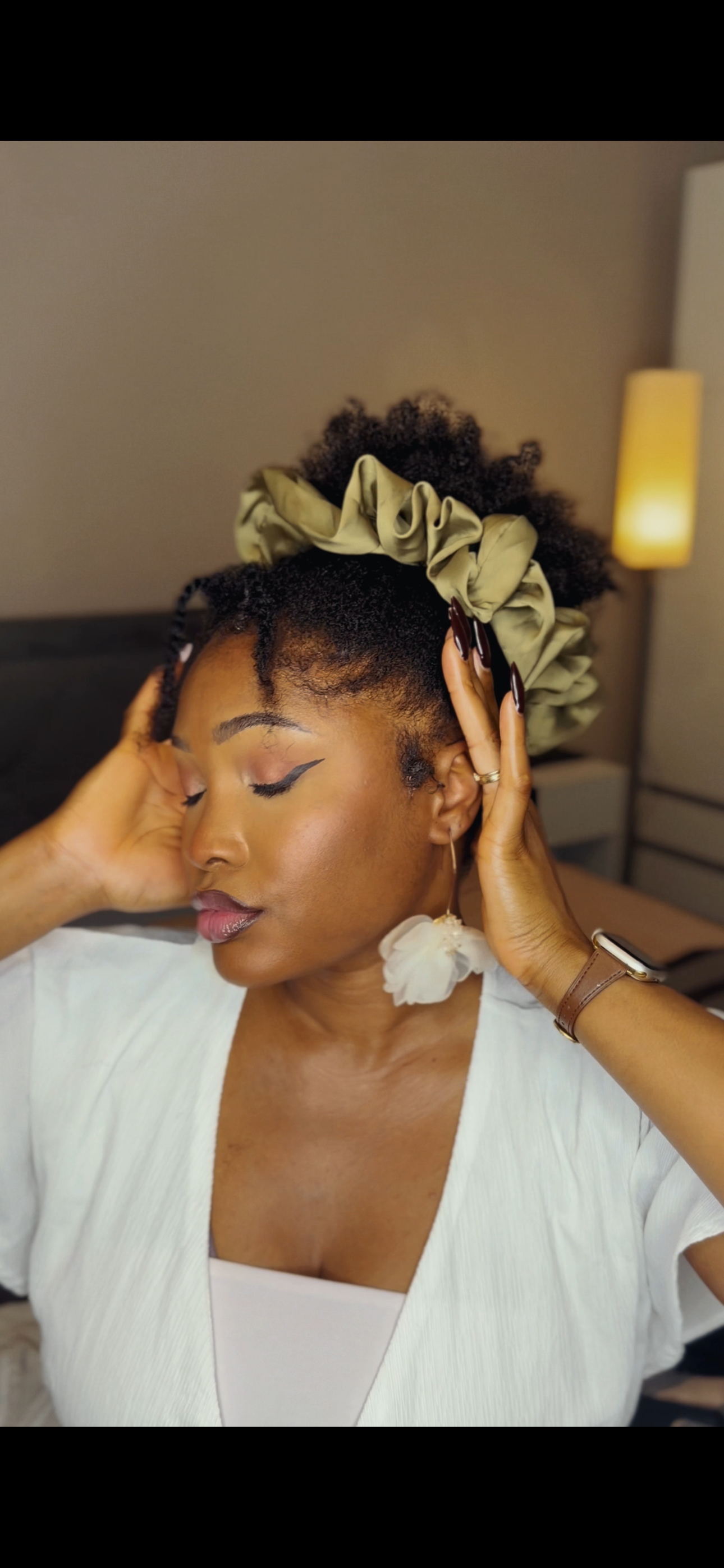 XXL hair scrunchie